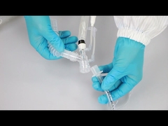 MCREAT 24H Y-Stück Geschlossenes Absaugsystem (Doppel-Drehwinkel, integrierter MDI-Adapter)