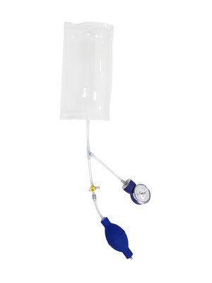 Ein guter Preis. Medizinisches Gerät Einfacher Aufblasdruck-Infusionsbeutel mit Druckmessgerät 1000 ml Online