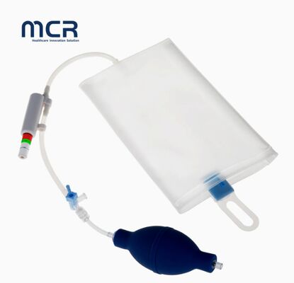 Ein guter Preis. 500ml 1000ml Infusion Bag PVC Pressure Indicator Medical Fluid Infusion Container Suitable Hospital Clinic Applications Online