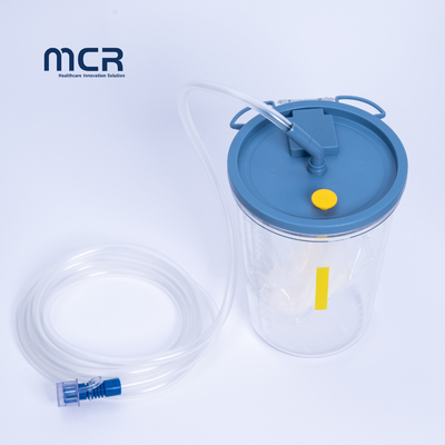 Ein guter Preis. Einweg-Medizinische 1500 ml 2500 ml Saugbehälter-Saugbehälter und Kanister 1500cc mit Solidifier Online