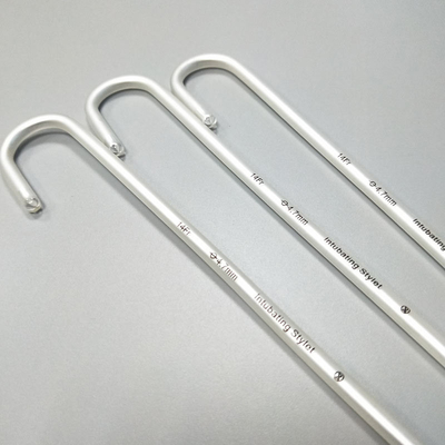 Minimierung von Trauma beim Patienten Nasen-Endotracheal-Rohr Styl mit Aluminium-PVC-Material