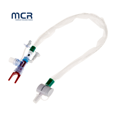 Einweg-Steril-PVC-Medizinischer Saugkatheter mit geschlossenem System