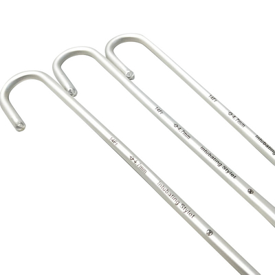 Schlanke Aluminium-PVC-Endotrachealstift für die Intubation