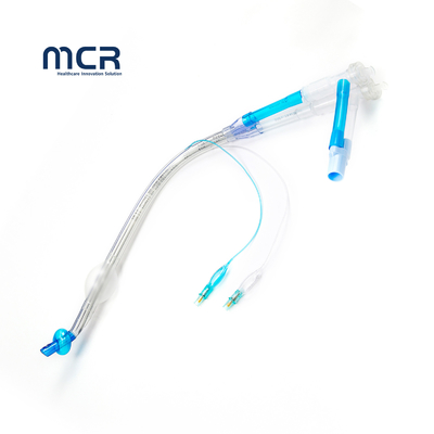 PVC-Manschette Doppel-Lumen-Endobronchialröhre Intubation Endotrachealröhre Bronchialkanüle