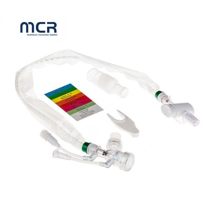 Ein guter Preis. 24H Closed Suction Catheter with Double Swivel Connectors PU Protective Sleeve for Continuous Breathing Online