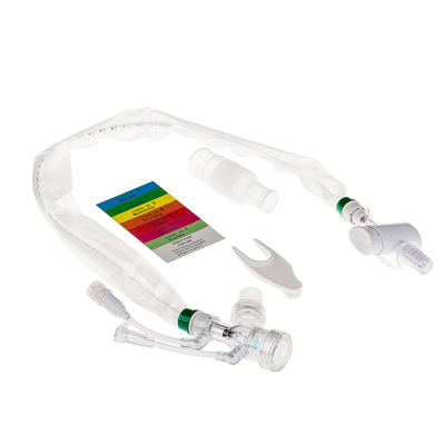 Ein guter Preis. Doppeldrehender Ellbogen 10Fr Schließkreislauf-Saugkatheter Endotracheal-Typ Online